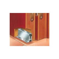 Burlete embutir para puerta de 65 a 82mm