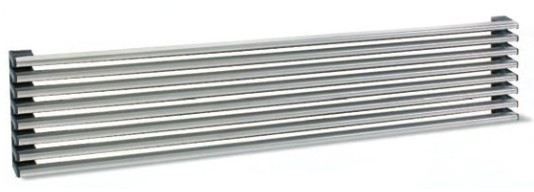 Rejilla de ventilación 8 varillas inox. - Bricca
