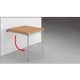 Estructura plegable para mesa