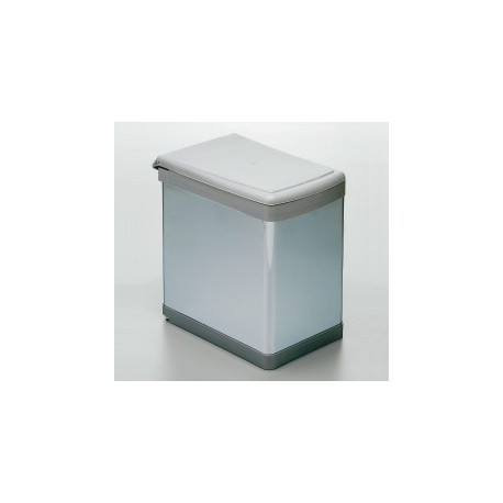 Cubo de basura rectangular fijo