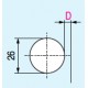 Bisagra recta cazoleta de 26mm para cristal