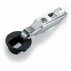 Bisagra recta cazoleta de 26mm para cristal