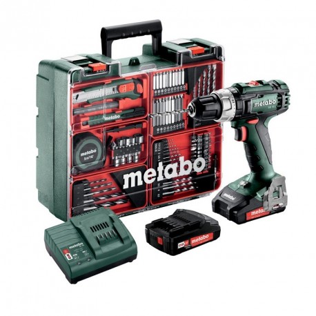 Taladro Percusión METABO SB 18 L 2x2Ah 18V