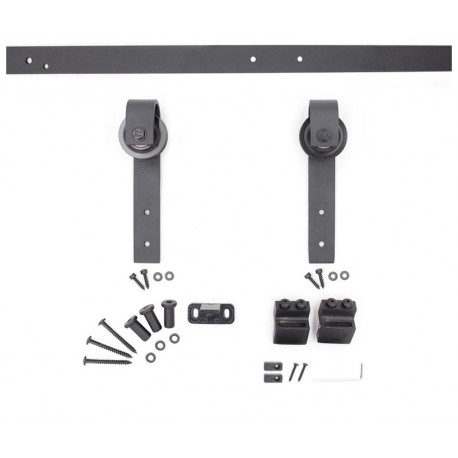 Kit herraje puerta granero, amortiguado