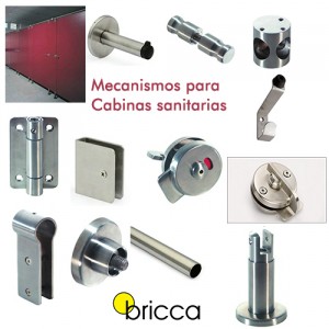 Mecanismos cabinas sanitarias